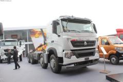 中國重汽 HOWO T7H重卡 400馬力 8X4 混凝土攪拌車(底盤)(ZZ1317V326HD1)