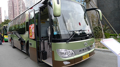安凱美麗中國行第三季 上海站 HFF6101K10EV展車