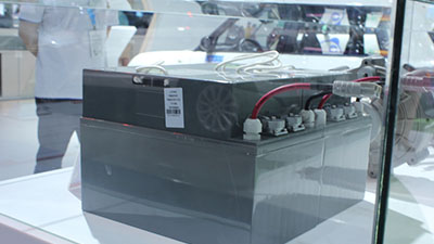 2015重慶車展力帆 純電動車電池