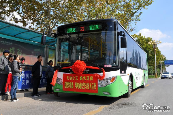 河北大范圍推用新能源公交車