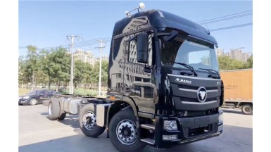 福田 歐曼GTL 6系重卡 300馬力 6X2 7.8米欄板載貨車(BJ1259VMPHE-AB)