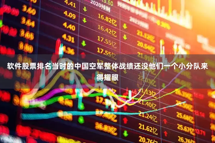 软件股票排名当时的中国空军整体战绩还没他们一个小分队来得耀眼